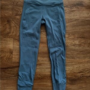Lululemon Blue High-Waist Athletic Leggings